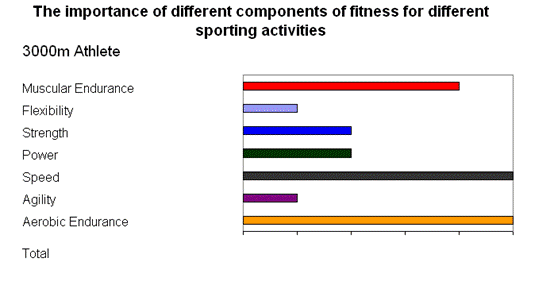 Fitness components in sport